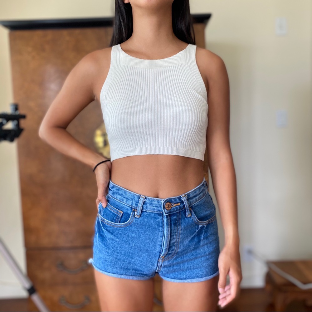 Crop tank top
